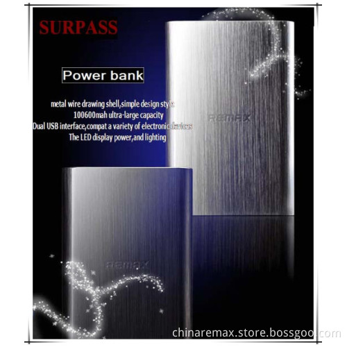 Remax 10600mAh Polymer Battery Mobile Phone Power Bank